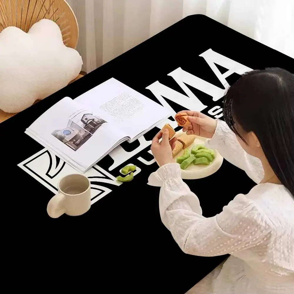 Stylish T-TAMA Drum Print Tablecloth Themed Indoor Outdoor Picnic Party Tablecover Kitchen Dining Table Wedding Decor