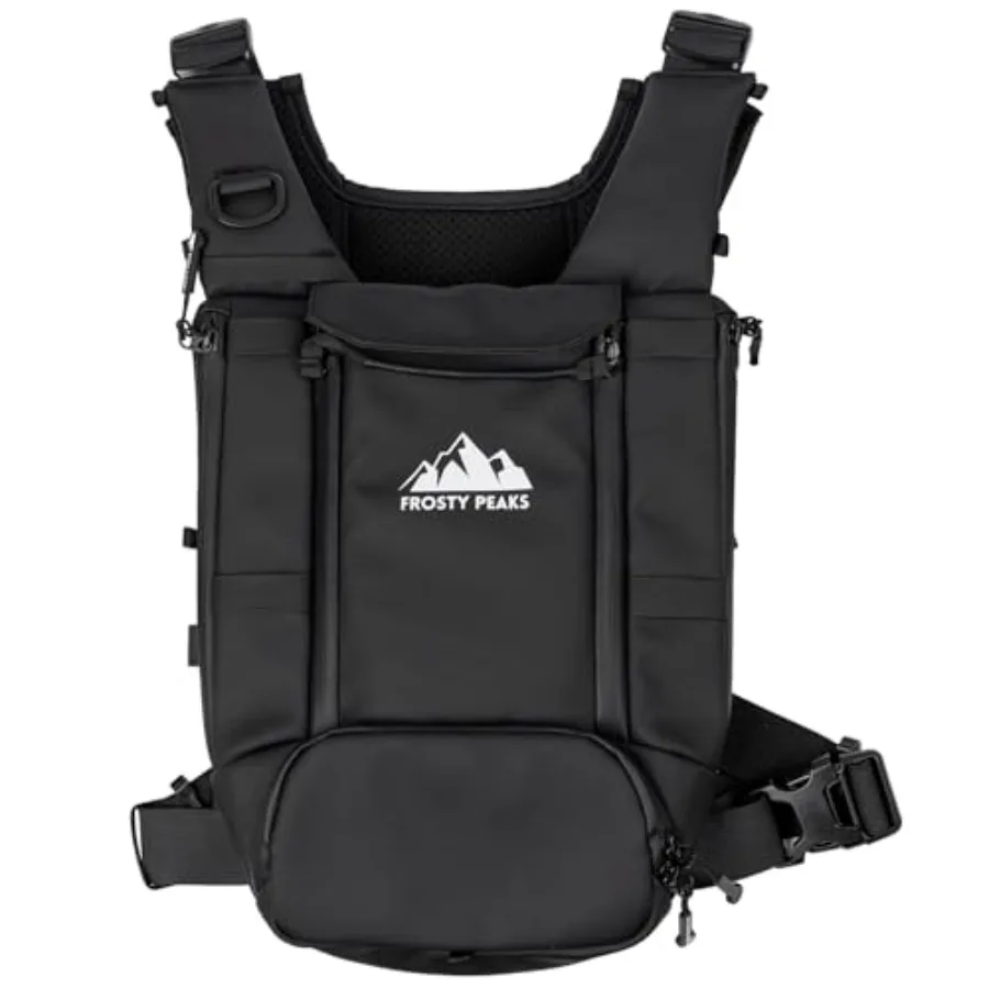 

Сумка-рюкзак Summit Hauler для сноубординга, катания на лыжах, пешего туризма и активного отдыха, регулируемая, легкая, с передним креплением и отделением для телефона