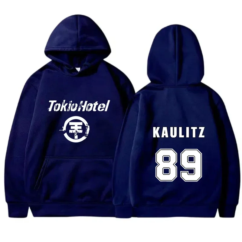 Rock Band Tokyo Hotel Men's Hoodie Printed Women's Hoodie Hip Hop Harajuku Pullover Unisex Sweater Clothing Jacket Casual