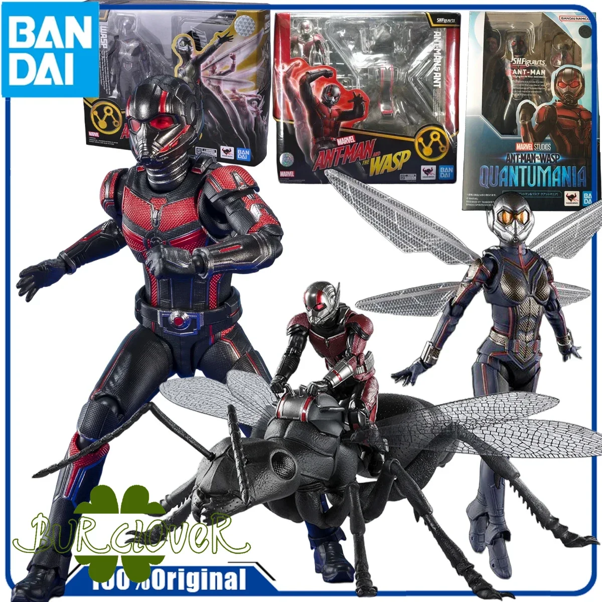 

Bandai Genuine /Original SHF AMERICAN SERIES MOVIE ANT-MAN 2 ANT-MAN Action Figure Toys For Boys /Girls /Kids /Christmas