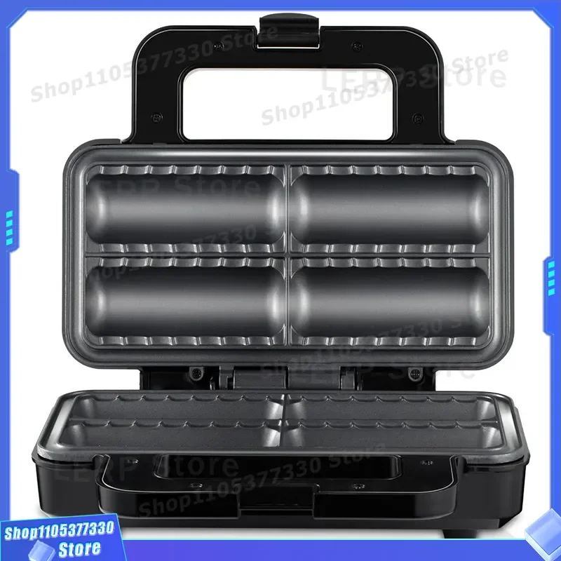 110V US EU Standard Household Sausage Maker Hot Dog Sandwich Waffle Machine Breakfast Appliance Electric Meat Stuffer Kitchen