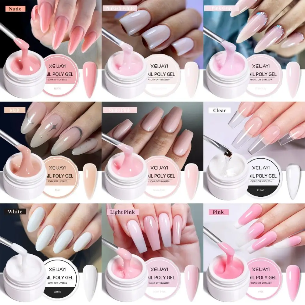 الأزياء 15 مللي تمديد جيل للأظافر الذاتي التسوية أظافر الأصابع الأشعة فوق البنفسجية هلام نقع قبالة البناء هلام الصلب صالونات الأظافر