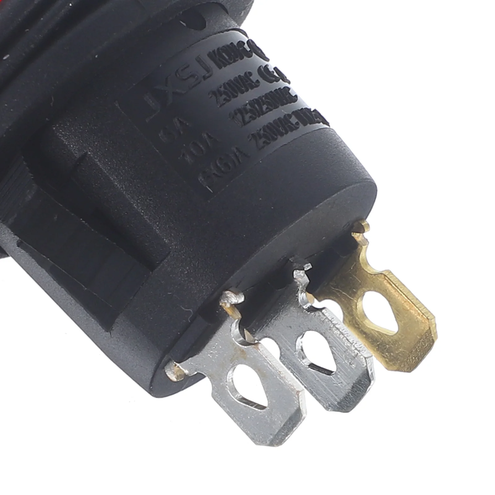 

2Pcs Heavy Duty Waterproof Toggle Switch Red Light 3 Pin Rocker Auto Marine Boat Replacement Rocker Switches