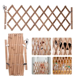 Telescopic Wooden Fence Foldable Pet Door Pet Fence Pet Cat And Dog Sliding Door Safety Isolation Door Child Safety Fence