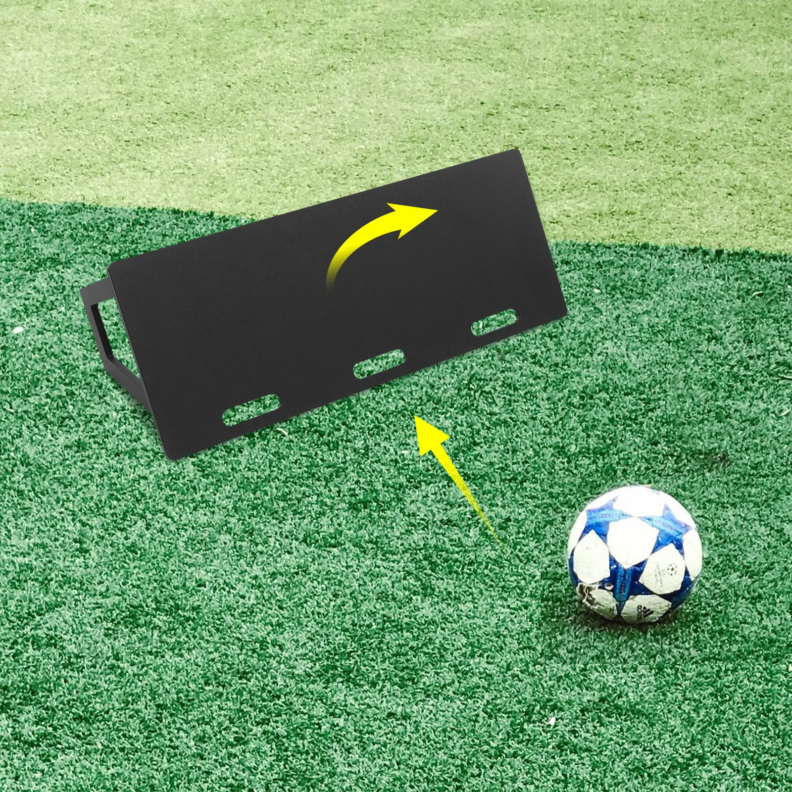 115*45cm Foldable Football Rebound Board soccer Training Board Dual Angles Portable Bounce Board