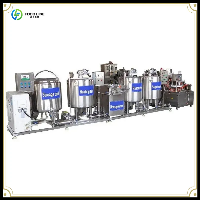 High Quality Yogurt Production Plant Milk Processing Production Line Yogurt Product Line FL Customized