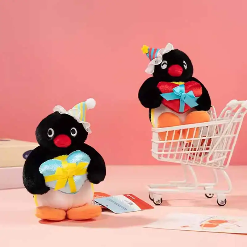Cartoon Pingu New Year'S Blessing Series Penguin Doll Backpack Pendant Keychain Fun Toy Valentine'S Day Surprise Periphery Gifts view 5