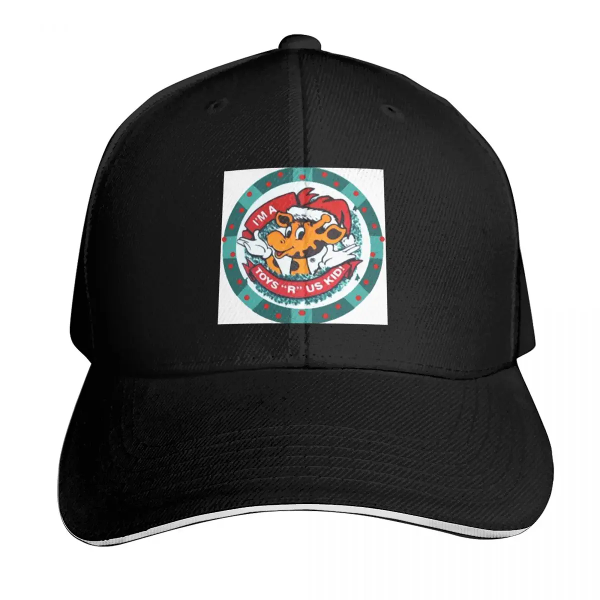 Retro Geoffrey the Giraffe Holiday Logo [I'm a Toys R Us Kid!] Baseball Cap Men Women Casual Summer Sport Sun Cap