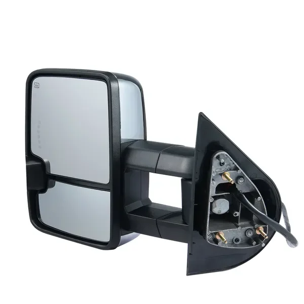 

Буксирные зеркала VEVOR подходят для Chevy Silverado GMC Sierra Power 2008-2014 годов с подогревом, светодиодный сигнальный светильник со стрелкой, зеркало бокового вида, пара Manu