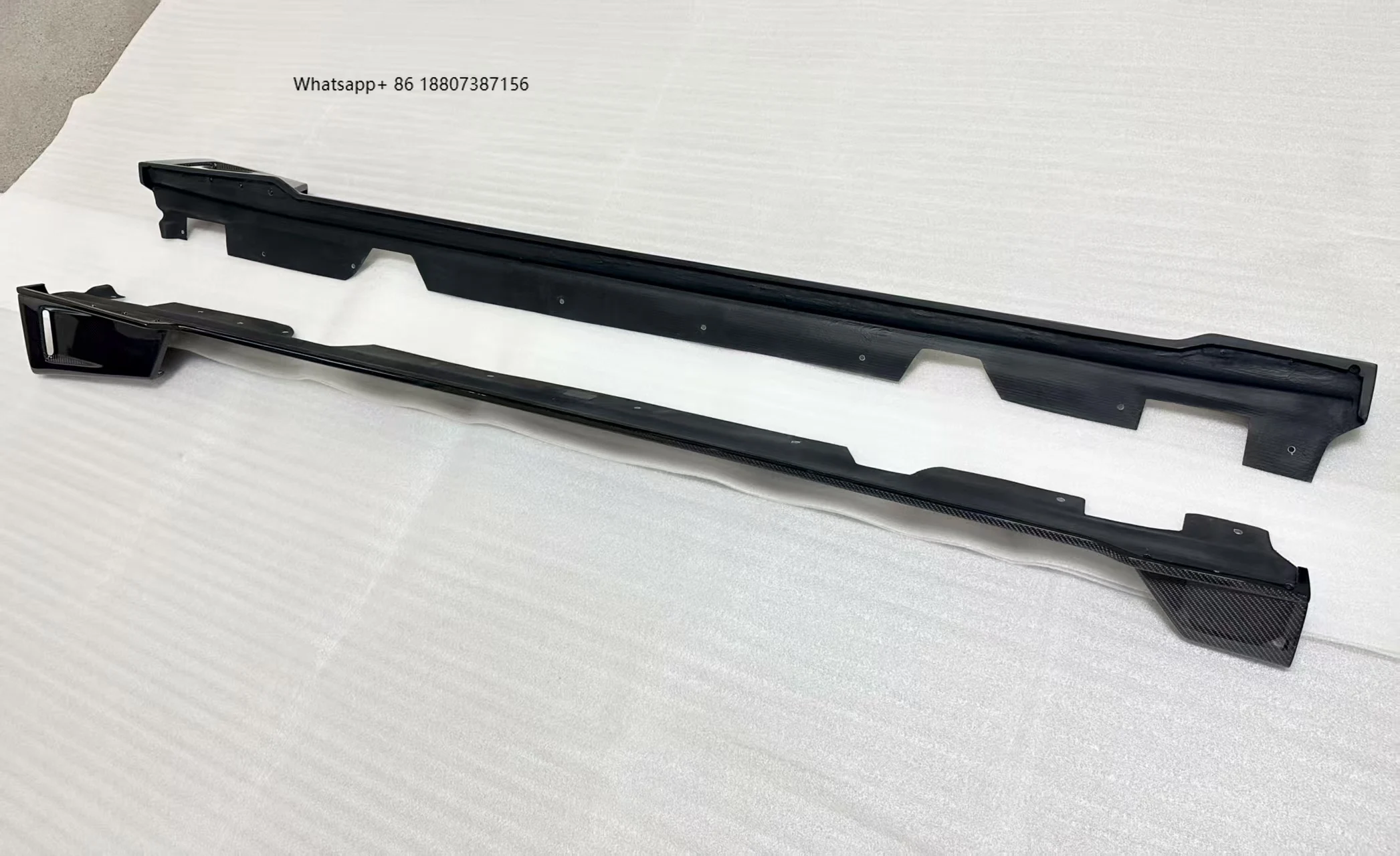 

RSC Style Carbon Fiber 3 Series G20 Car Side Skirts Extension Carbon Fiber forBMW G20 G28 Perfect Fitment