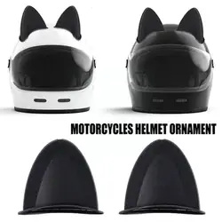 2pcs Universal Motorcycle Helmet Decoration Accessories Devil Horns Decoration Sport Decoration Cat Ears Outdoor L2T8