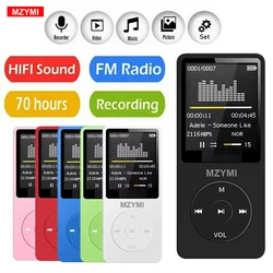 MZYMI Portable MP3 Digital Display Screen for Running Music Walkman Sports Lossless Student Music Listening Device With Buttons