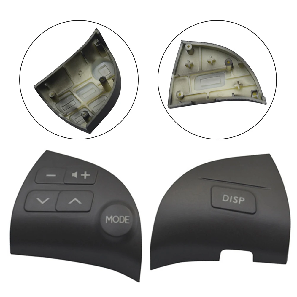 Steering Wheel Control Button Cover 84250-33190 Black For Lexus ES350 ES240 2006-2012 Left Hand Drive Interior For SWitches Acce