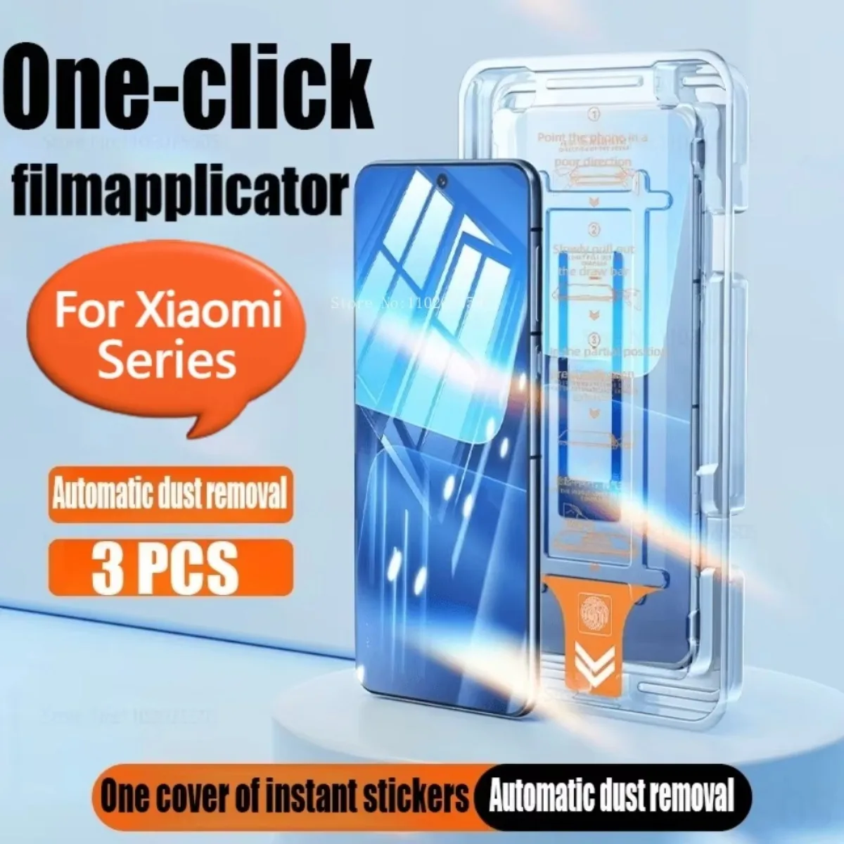 

3Pcs HD Tempered Glass for Xiaomi 14 Ultra 15 Ultra 14Civi 13Pro 15S Pro 13 Ultra 13Lite 12S Pro Pull-out Dust-free Simple Quick