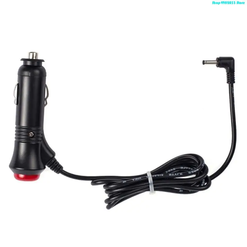 3.5x1.35mm Car Flexible Cigarette Male Plug Extension Cord