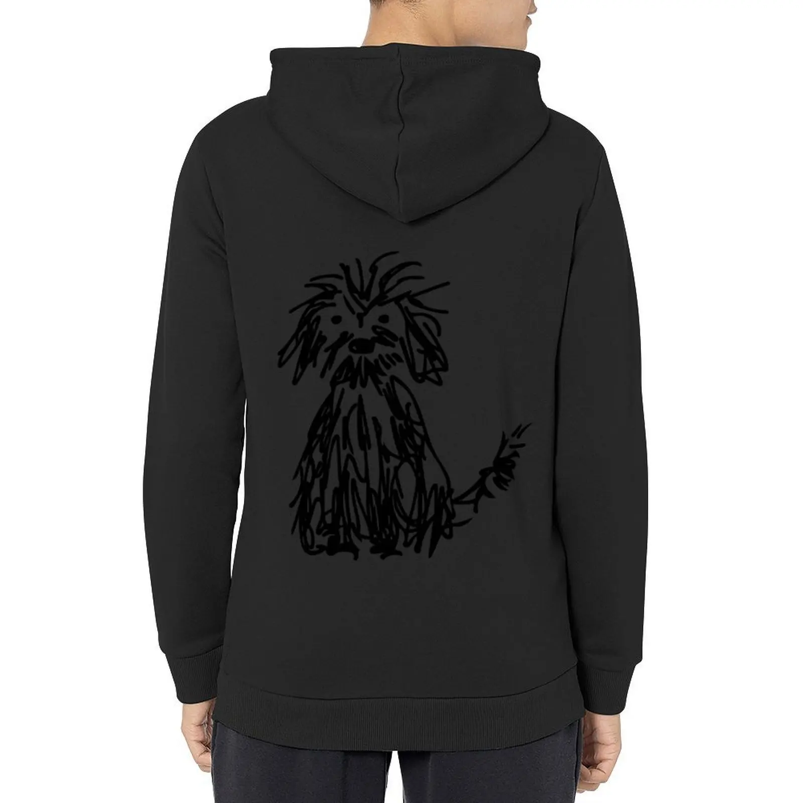 

Scruffy : Dog Hoodie anime clothing men's autumn clothes aesthetic clothing men's clothing men hoodie