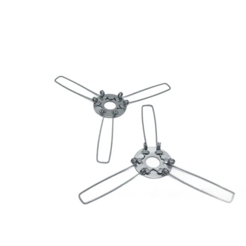 3-Fork Stable Design 120mm-Fork Lamp Spring Clips, 22 pcs, Home Lighting Installation, Multipurpose Versatile Durable