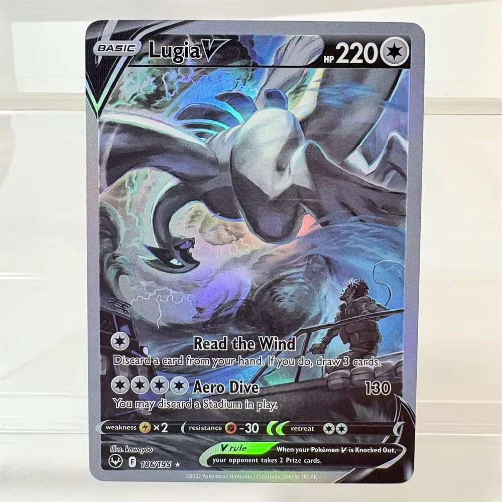 PKM PTCG Hochwertige Umbreon Vmax Glaceon Vstar Rayquaza Vmax Lono Proxy Folienkarten Spielesammlung Anime-Karten