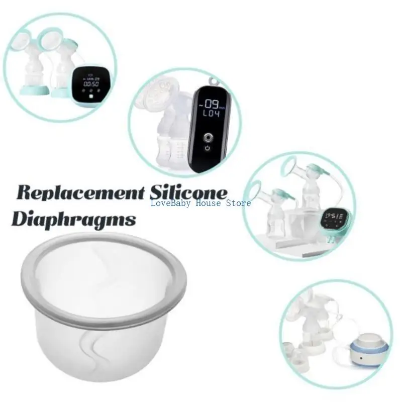 BX0D التمريض أمي الرعاية الأساسية الغذاء الصف سيليكون الحجاب الحاجز لمضخة الثدي بسيطة لاستبدال مكون مضخة الثدي
