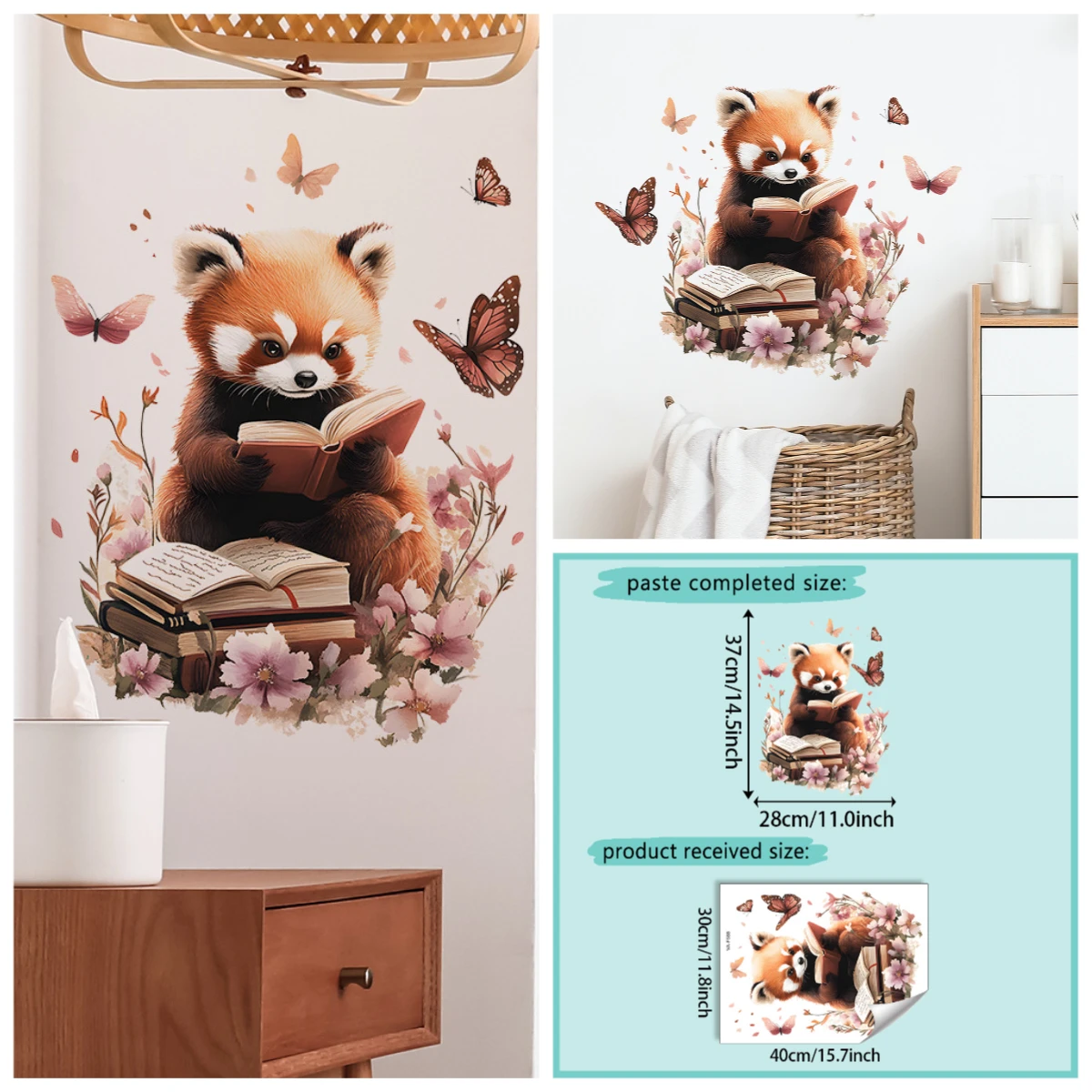Cute Raccoon Wall S… - image