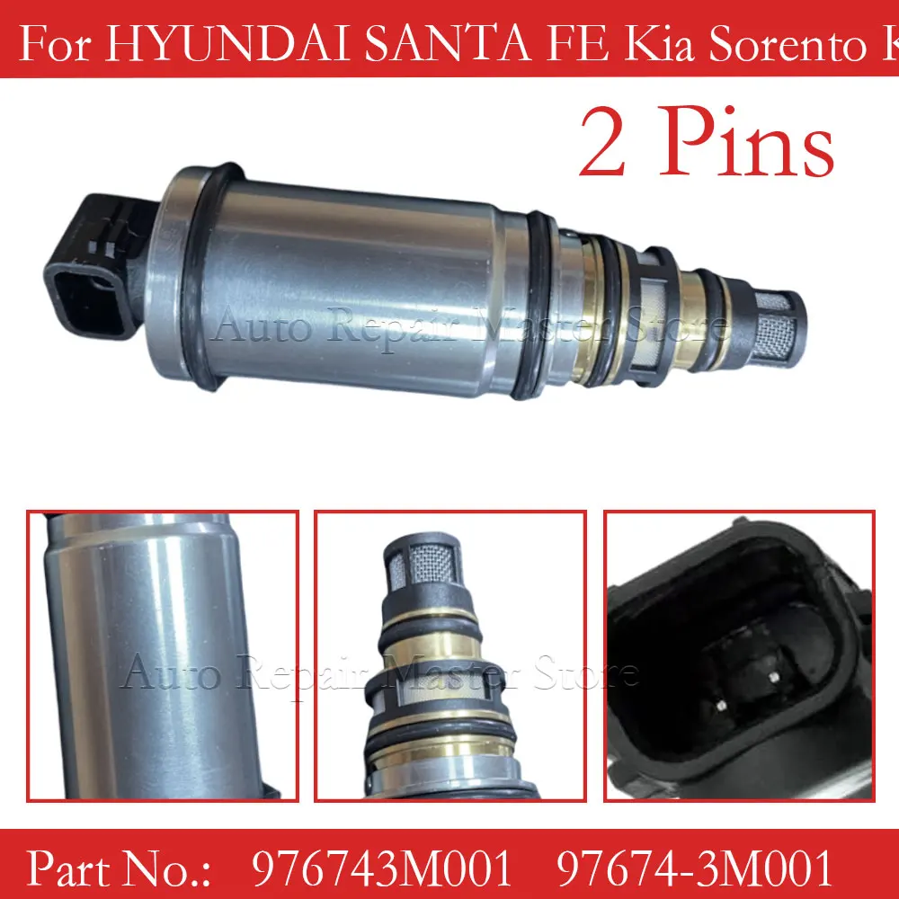 

A/C Compressor VALVE CONTROL For HYUNDAI SANTA FE Kia Sorento K7 Cadenza Rio Forte Soul 976743M001 97674-3M001 97674 3M001