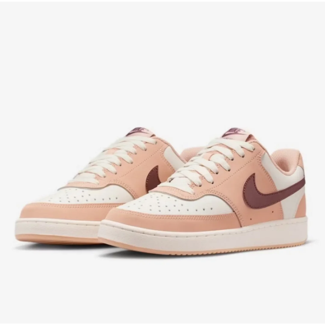 Женская обувь Nike Court Vision, модные универсальные спортивные повседневные кроссовки в стиле ретро Im1652-200