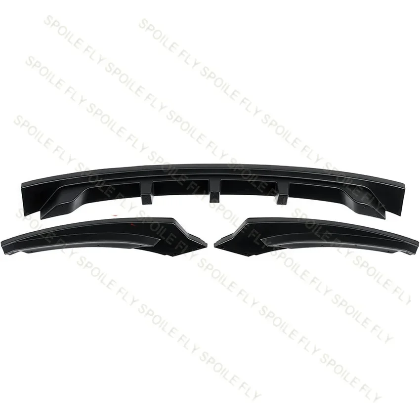 For Volkswagen VW Golf 5 MK5 GTI 2004 To 2009 GT Replacement Front Bumper Lip Spoiler Glossy Black Or Carbon Fiber Look Body Kit