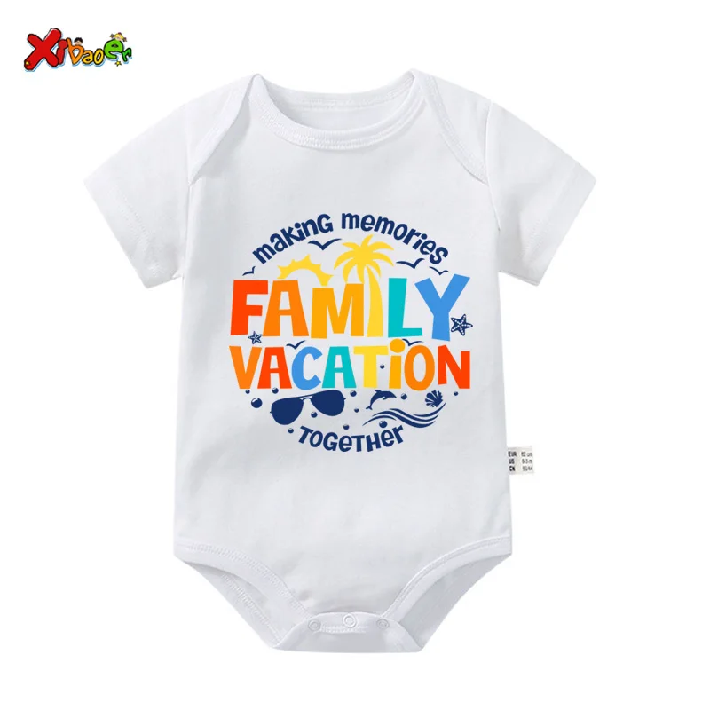 Family Vacation 2024 T Shirt Matching Family Outfits Family Trip 2024 Shirts Party Clothing Family Look Kids Clothes Boy Famille