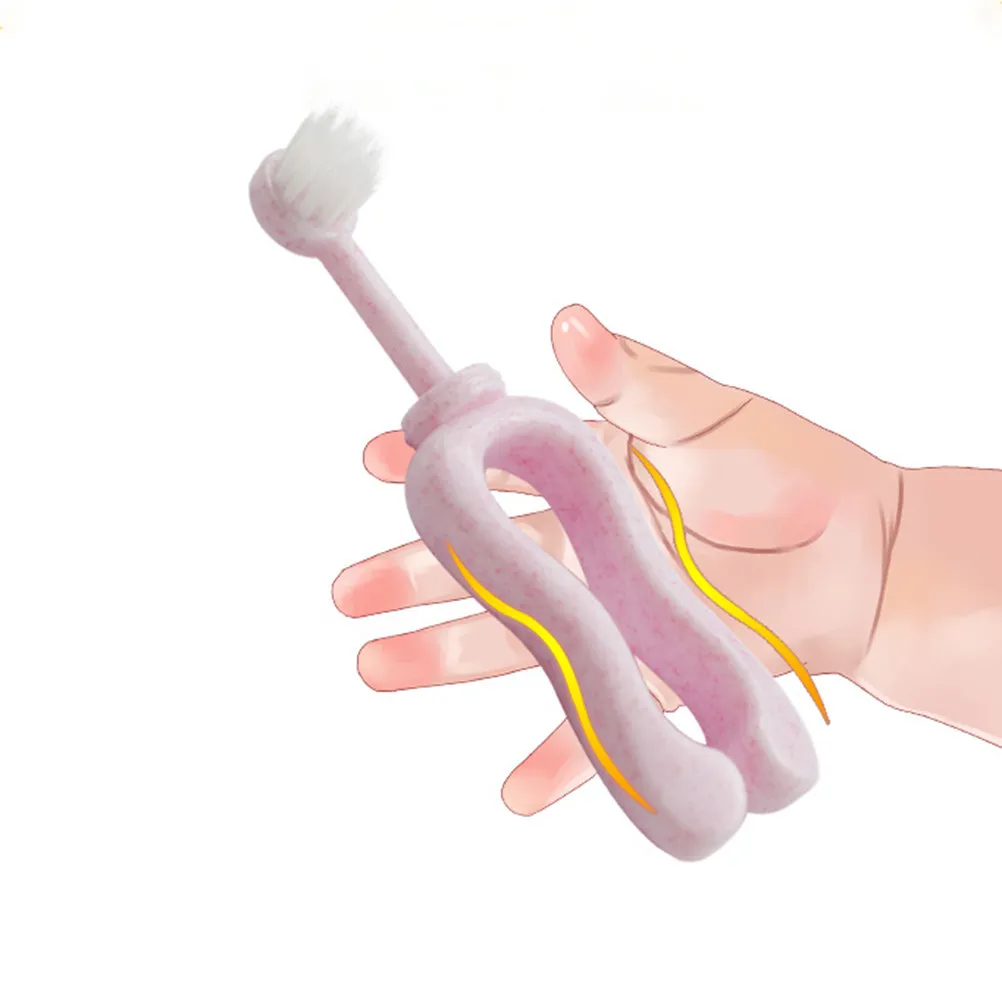 Portable Baby Toothbrushes Infant al Cleaning Tools PP Material Soft Bristles U type H 0 3 Years Safe Anti slip Design