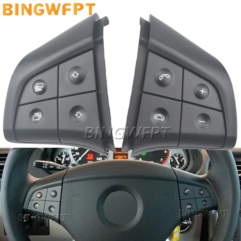 Multi-function Steering Wheel Switch Control Button For Mercedes Benz W164 W245 W251 ML GL300/350/400/450 2006 2007 2008 2009