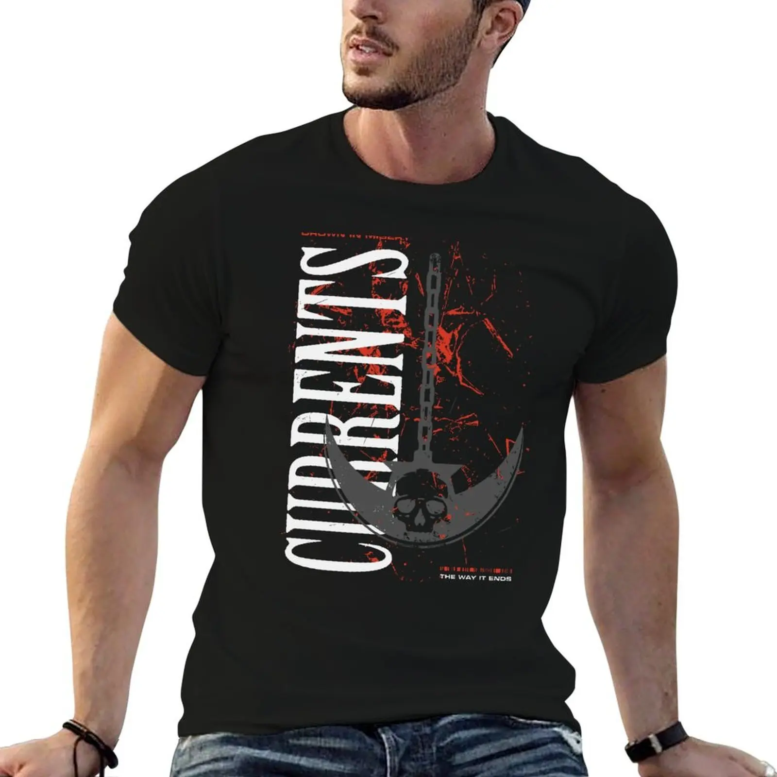 Drown In Missery T-Shirt baggy shirts tops men workout shirt