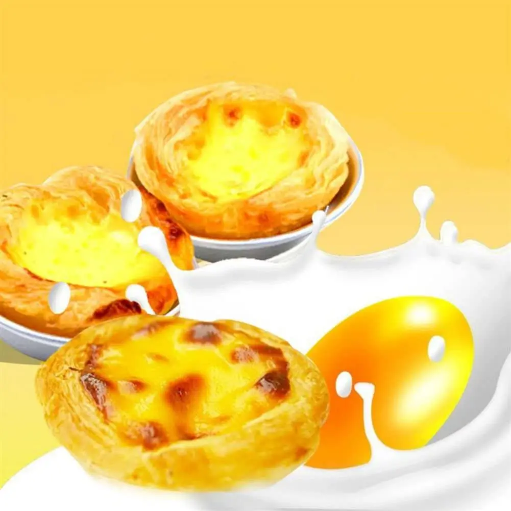 Egg Tart Mold Heat Resistant Non Stick Mini Pie Cupcake Cake Pan Cookie Pudding Chocolate Molds Baking Tool