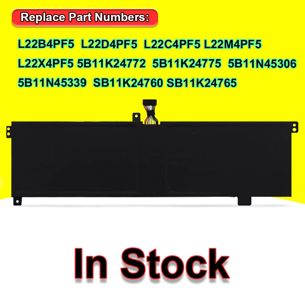 DODOMORN L22B4PF5 L22M4PF5 Battery For IdeaPad Pro 5-16APH8/16IRH8/16ARP8 Yoga Pro 9 16IRP8 Series Laptop L22D4PF5 L22C4PF5 OEM