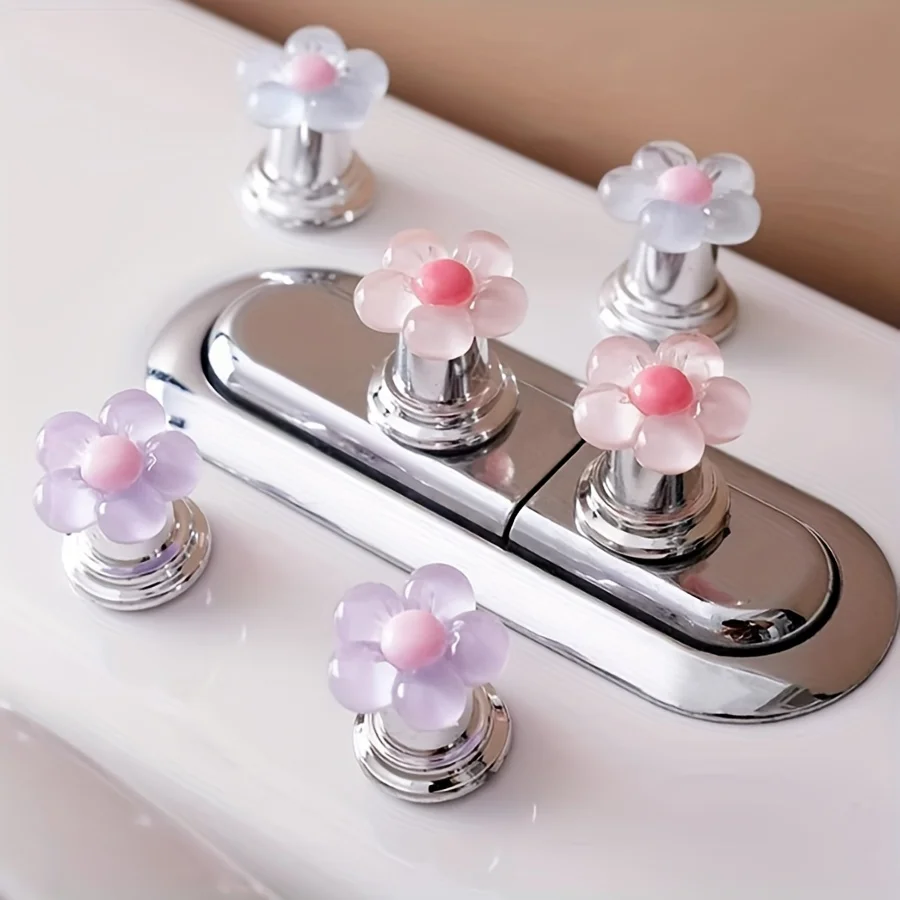 

Multi functional small flower press toilet flush/handle/hook integrated