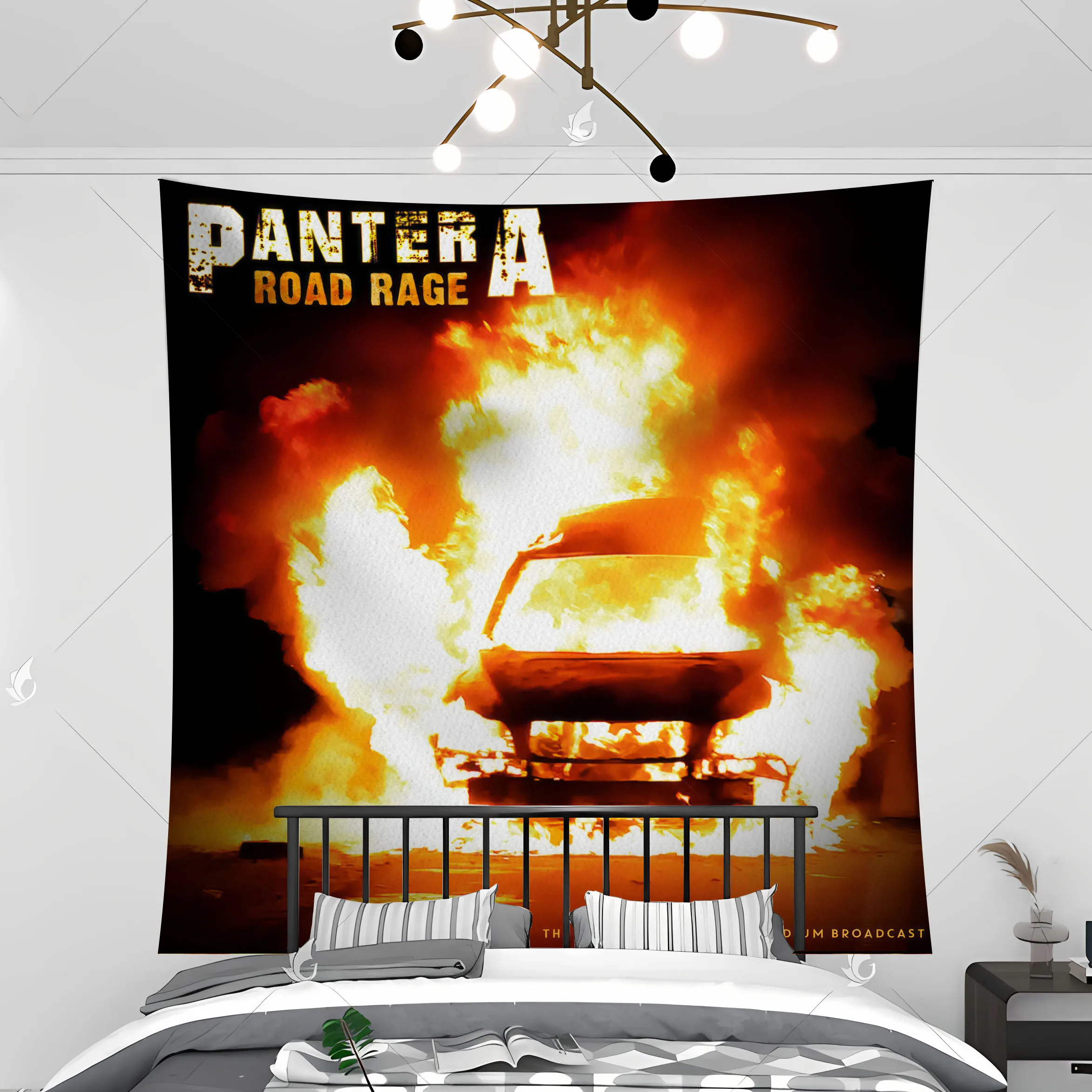 Panteras Heavy Mental Rock Band Album Cover arazzo Banner Flag poliestere stampato decorazione della casa o della camera da letto