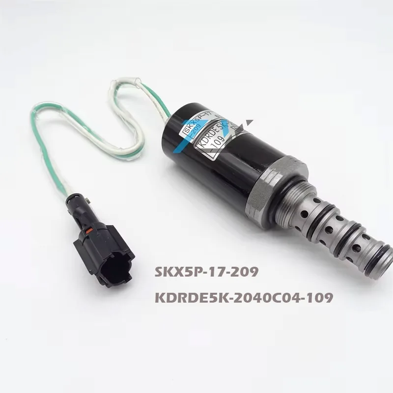 

SKX5P-17-209 KDRDE5K-2040C04-109 Hydraulic Pump Solenoid Valve for EC210 EC240 EC290 EC360 Excavator
