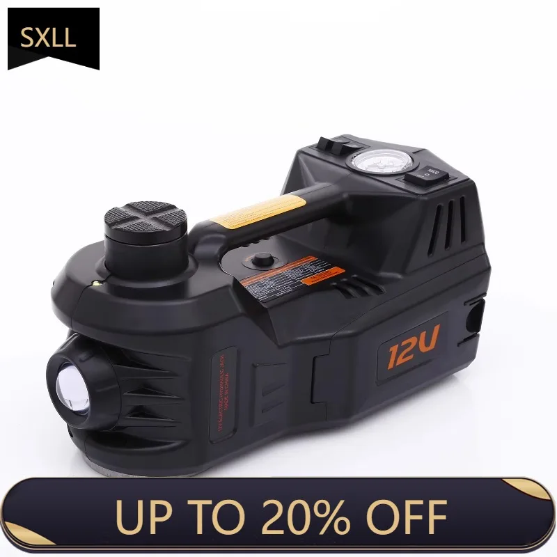 

SXLL Hot Sale 12v Dual Function Electric Hydraulic Floor Jack Car Electric Car Jack