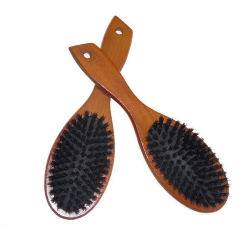 Bamboo Airbag Massage Comb Hair Comb Carbonized Solid Wood Bamboo Cushion Anti-static Hair Brush Combs For Femme