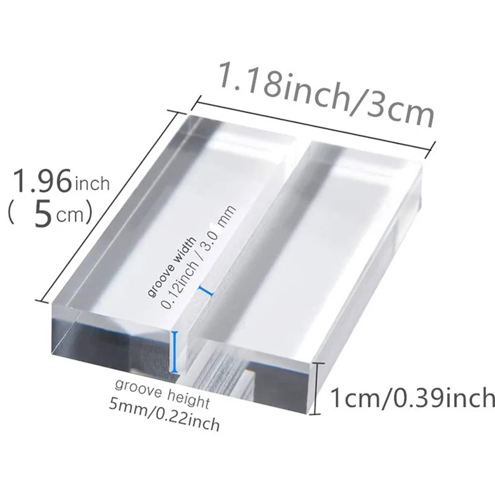 Acrylic Stands Place Card Holders Table Number Stands Desktop Storage Clear Card Display Wedding Transparent Name Sign Decor