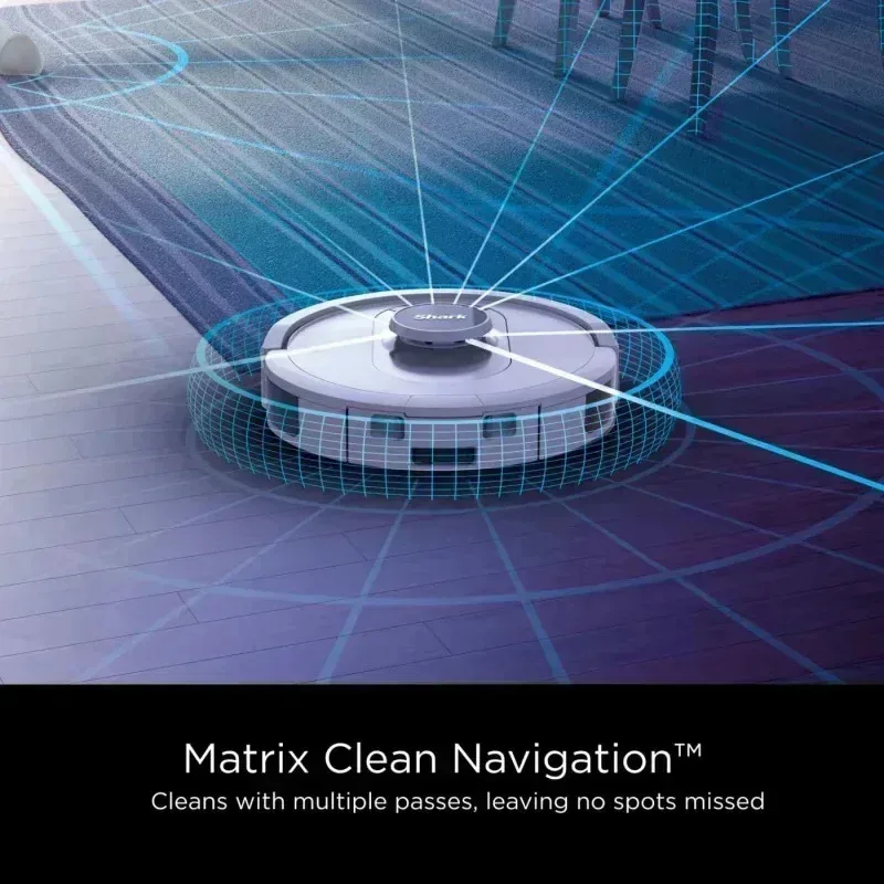 مكنسة كهربائية PMD4-Shark AI Ultra للتحكم الصوتي مع ملاحة ماتريكس النظيفة، رسم الخرائط المنزلية، سعة 60 يومًا، قاعدة منزلية فارغة ذاتية،