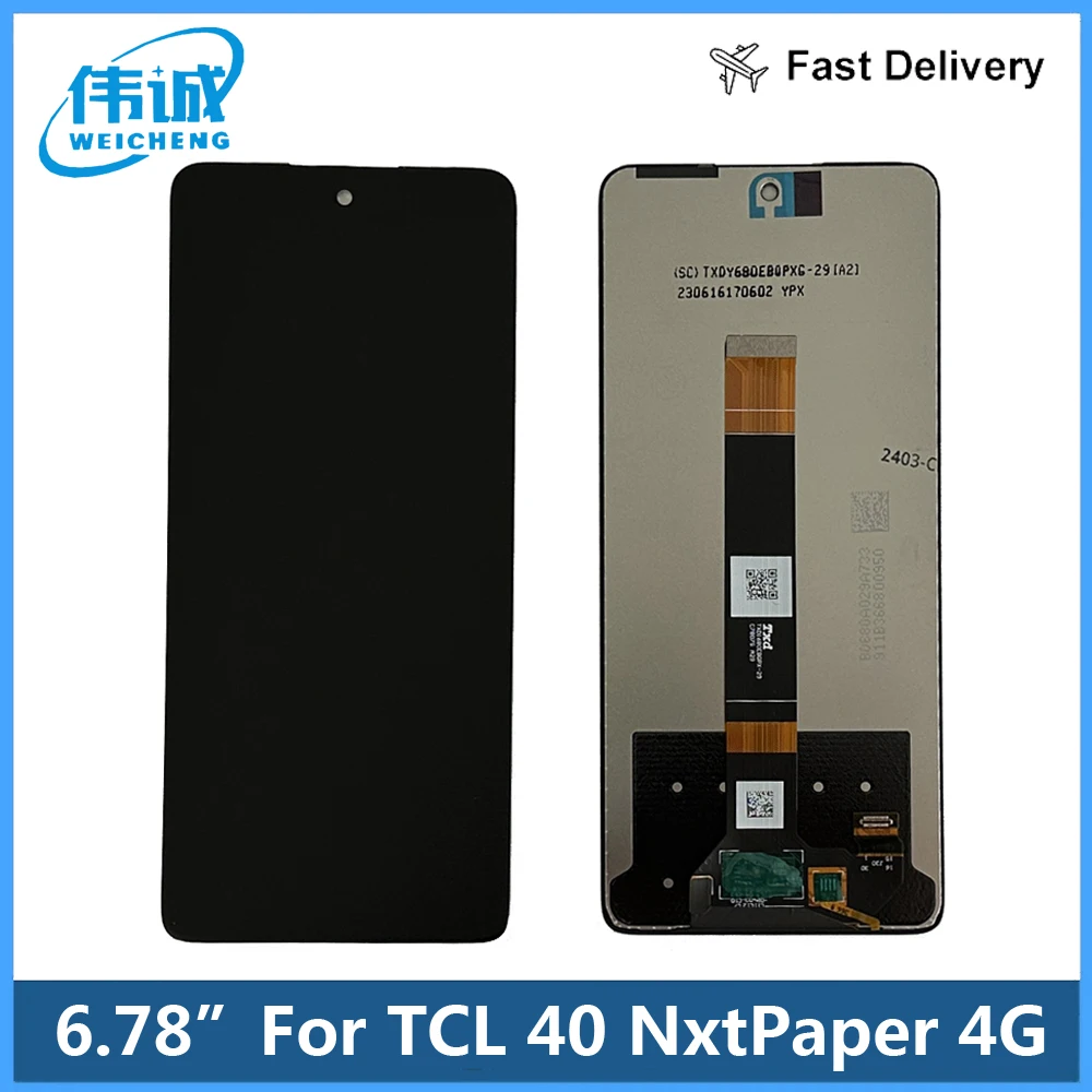 Original Tested For TCL 40 NxtPaper 4G 6.78