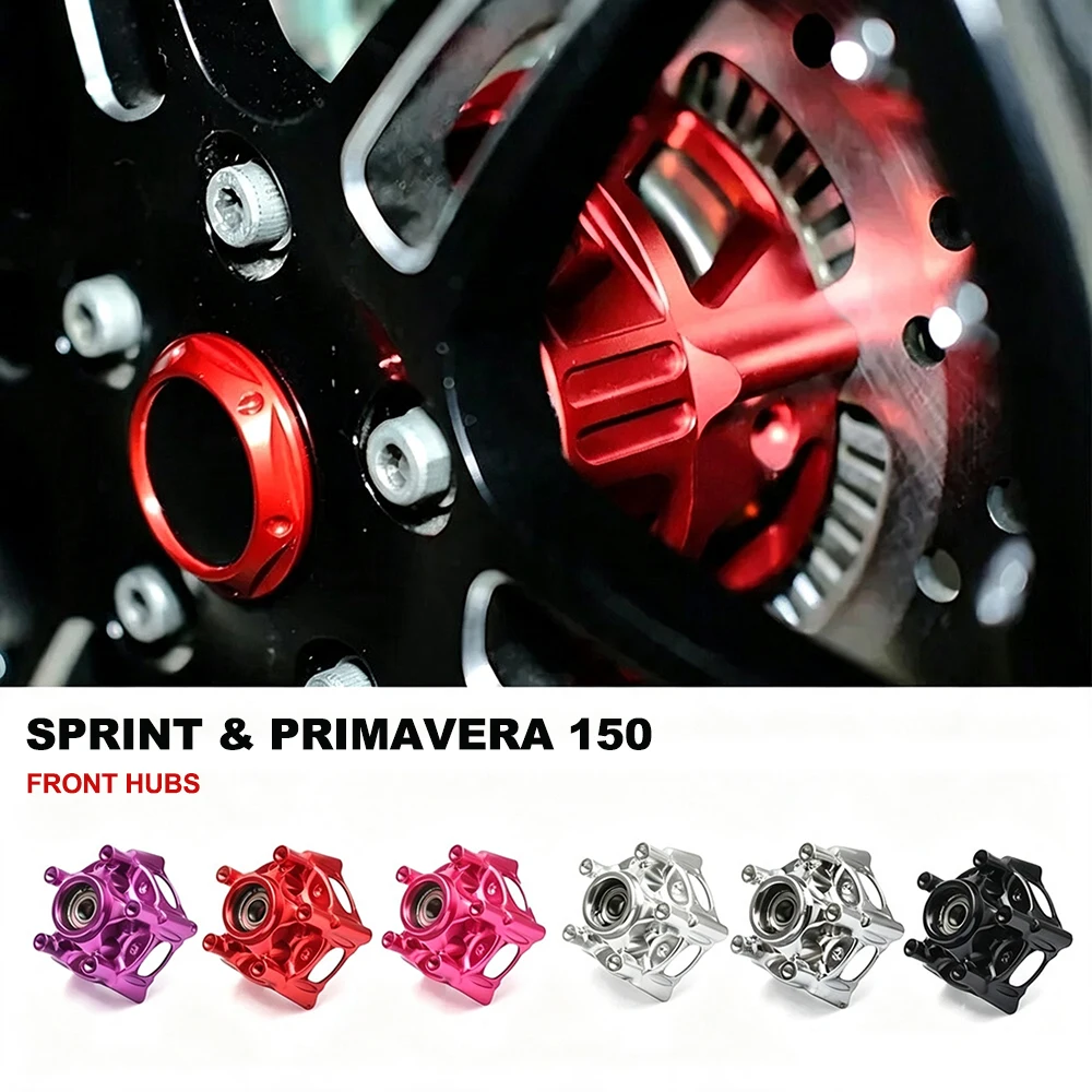Motorcycle Front Disc Brake Wheel Hub For Vespa Sprint Primavera 150 Sprint150 Scooter Accessories Wheel Hub Assembly