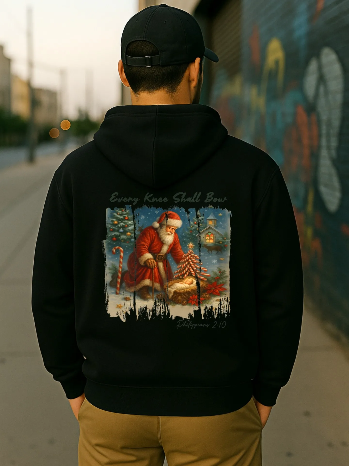 هوديي جرافيك للرجال، طباعة جرافيك عتيقة، نمط كاجوال، صوف، للرجال، للارتداء اليومي