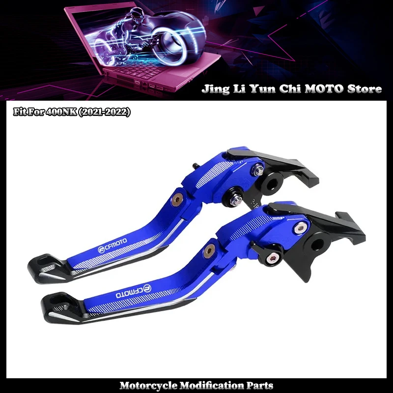 

Fit For CFMOTO 400NK 2021-2022 400 NK Motorcycle Handlebar CNC Adjustable Folding Extendable Brake Clutch Levers