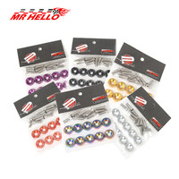 Improved Automotive Hexagonal Fasteners, Mudguard Washers, Bumper Engine, Concave Screws, JDM Mudguard Washers For Honda 2