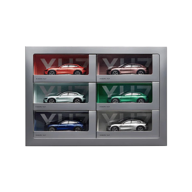 Model samochodu Xiaomi SU7 w skali 1:64, SU7ultra, metalowy, oryginalny model kolekcjonerski, zabawka dla dzieci, samochód z napędem pull-back, ozdoba.
