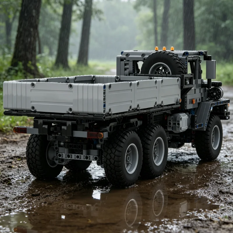 RC Truck MOC Building Blocks 1903 Parts Motorized Off-Road Model DIY Assembly Brick Set Desktop Collectible