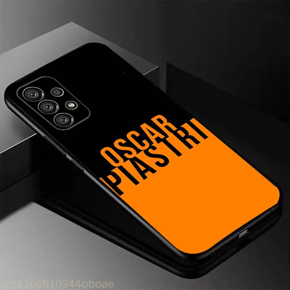 O-Oscar Piastri 81 Phone Case For Samsung Galaxy A13,21s,22,31,32,52,53,71,80,A91 Soft Black Cover