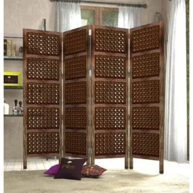 مخصص. أفضل بيع ديكور فاخر خشبي التقسيم جدار غرفة المعيشة وغرفة المكتب بتصميم عصري #4