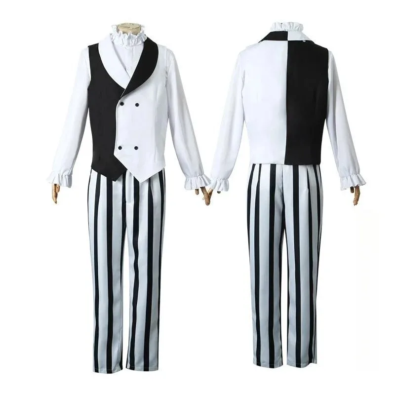 Nikolai Gogol Cosplay Costume Anime Bungee Stray Dog Season 4 Angel Men's Clothing Decline Halloween Party Coat Cloak Uniform